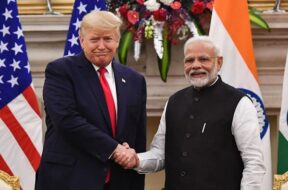 ट्रंप व पीएम मोदी