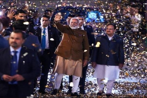 दिल्ली के लिए भाजपा की 100 दिनों की कार्ययोजना – विकसित दिल्ली, आयुष्मान भारत, सीवर ओवरफ्लो व जलभराव पर काम करेंगे नौकरशाह