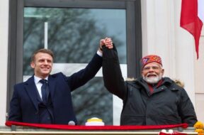 पीएम मोदी और राष्ट्रपति मैंक्रों