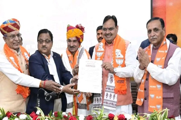 RSS के पूर्व प्रचारक मदन राठौड़ फिर निर्विरोध चुने गए राजस्थान भाजपा प्रमुख