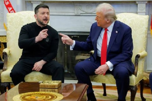 मुलाकात के दौरान ट्रंप-जेलेंस्की में तीखी बहस, अमेरिकी राष्ट्रपति बोले – यूक्रेन जंग नहीं जीत सकता