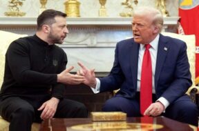ट्रंप व जेलेंस्की