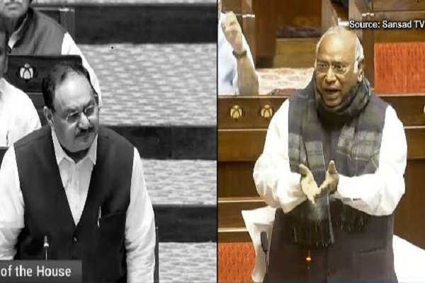 खरगे का नड्डा पर पलटवार, कहा – ‘आपको प्रशिक्षण की जरूरत, मंत्री समय पर सदन में नहीं आते’