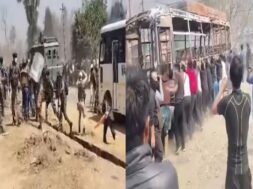 फ्री मूवमेंट के पहले दिन मणिपुर में बवाल