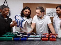 रामचेत के साथ राहुल गांधी