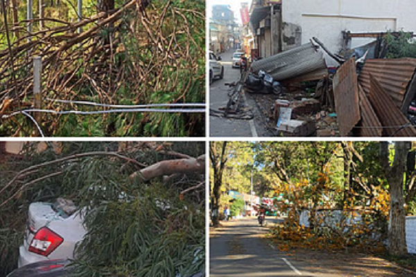 आंधी-तूफान से हिमाचल में तबाही, बिजली और पानी की आपूर्ति प्रभावित