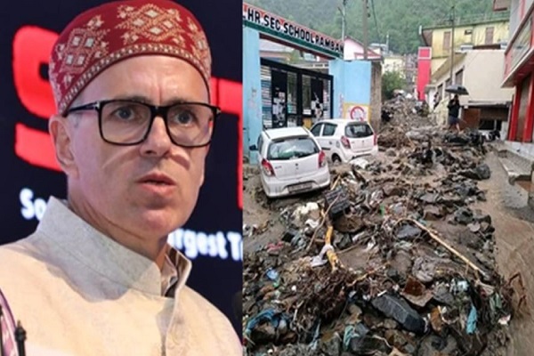 जम्मू-कश्मीर : सीएम उमर अब्दुल्ला ने रामबन त्रासदी पर जताया दुख, राहत और बचाव कार्य तेज करने के दिए निर्देश
