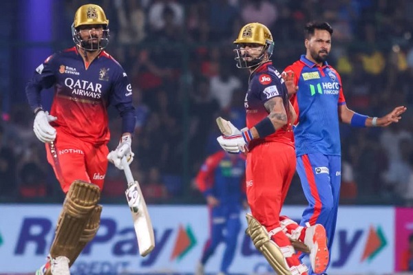 आईपीएल-18 : DC से हिसाब चुकता कर RCB शीर्ष पर पहुंचा, क्रुणाल पंड्या का हरफनमौला खेल, कोहली ने ठोका छठा पचासा
