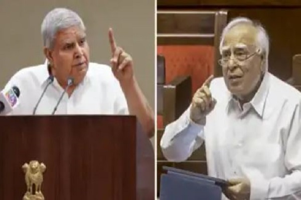 कपिल सिब्बल ने ‘सुपर संसद’ वाले बयान पर उप राष्ट्रपति धनखड़ पर कसा तंज, बोले – ‘ये तो उल्टी बात है’
