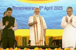 पंबन ब्रिज का उद्घाटन