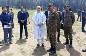 पहलगाम पहुंचे अमित शाह