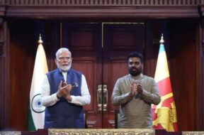 पीएम मोदी और दिसानायके