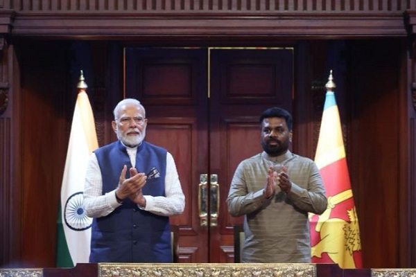 पीएम मोदी और श्रीलंकाई राष्ट्रपति दिसानायके के बीच वार्ता, पहली बार रक्षा साझेदारी समझौते पर हस्ताक्षर 