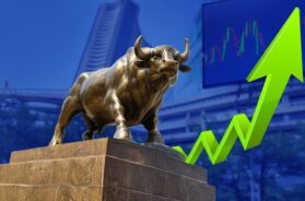 शेयर बाजार में जबर्दस्त तेजी