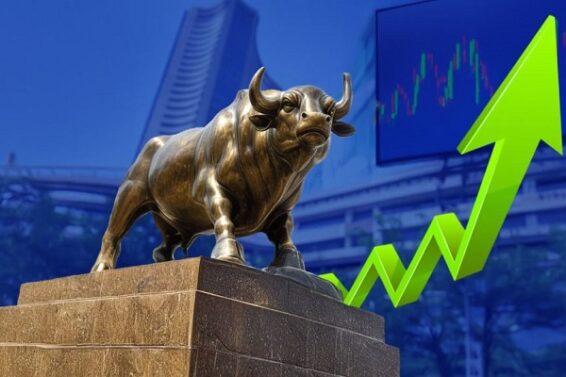 शेयर बाजार में जबर्दस्त तेजी