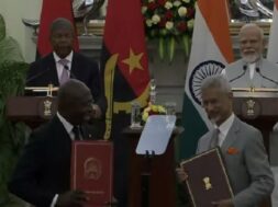 अंगोला के राष्ट्रपति संग पीएम मोदी