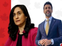 अनीता आनंद व मनिंदर सिदधू