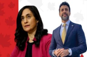 अनीता आनंद व मनिंदर सिदधू