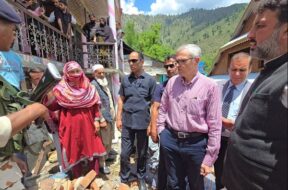 उमर अब्दु्ल्ला का कुपवाड़ा दौरा