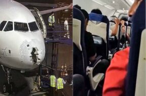 टर्बुलेंस में फंसा इंडिगो विमान