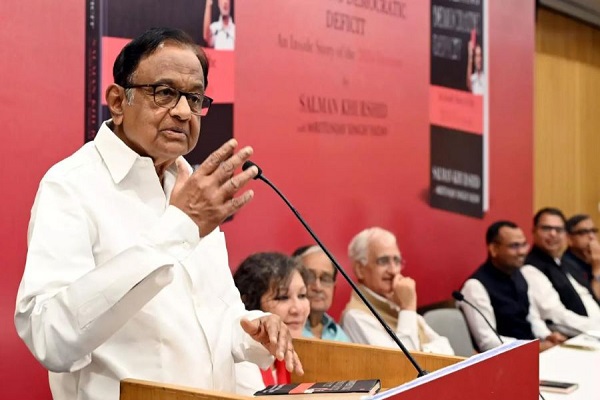 विपक्षी गठबंधन I.N.D.I.A. को लेकर चिदंबरम के बयान पर भाजपा बोली – कांग्रेस का कोई भविष्य नहीं