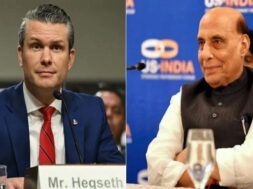 पीट हेगसेथ व राजनाथ