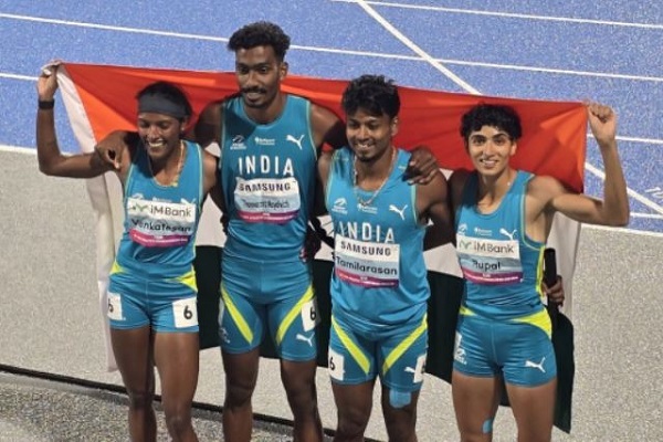 एशियाई एथलेटिक्स : मिश्रित रिले टीम ने खिताब बचाया, भारतीयों ने दूसरे दिन चार रजत व एक कांस्य पदक भी जीते