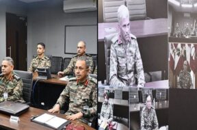 सेना प्रमुख ने की सुरक्षा स्थिति की समीक्षा