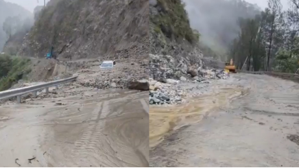 उत्तराखंड में बारिश का कहर: सड़क पर जमा हुआ मलबा, बद्रीनाथ नेशनल हाईवे बंद, यात्रियों को सतर्क रहने की सलाह