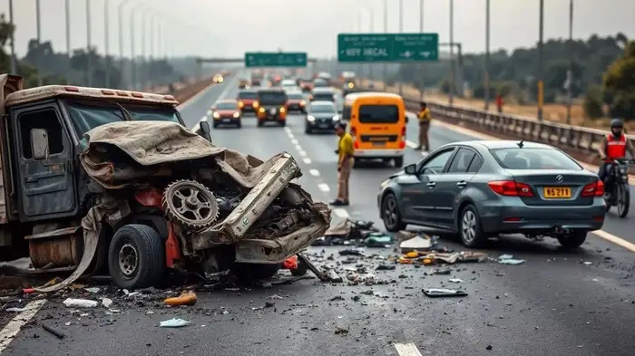 बंगाल के पुरुलिया में भीषण हादसा: कार-ट्रक की टक्कर में नौ लोगों की मौत
