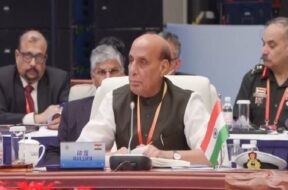 एससीओ बैठक में राजनाथ सिंह