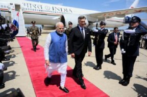 क्रोएशिया पहुंचे पीएम मोदी