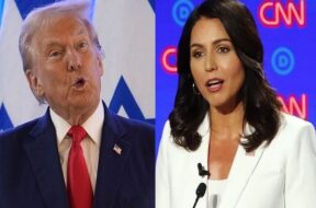 ट्रंप व तुलसी गबार्ड