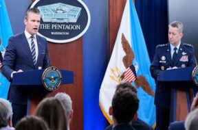 पेंटागन के शीर्ष अधिकारी