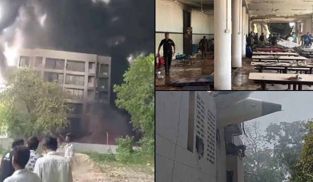 अहमदाबाद : बीजे मेडिकल कॉलेज हॉस्टल के छात्रों के लिए भी काल बना दुर्घटनाग्रस्त विमान