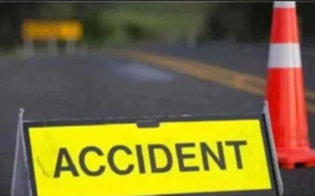 आंध्र प्रदेश में भजन करने जा रहे इंजीनियरिंग छात्रों की कार ट्रक से टक्कराई, पांच छात्रों की मौत, एक गंभीर