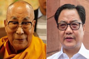 दलाई लामा और किरेन रिजिजू