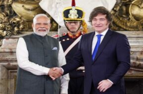 पीएम मोदी और अर्जेंजीनी राष्ट्रपति जेवियर माइली