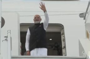 पीएम मोदी पोर्ट ऑफ स्पेन रवाना