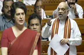 प्रियंका गांधी का शाह पर पलटवार