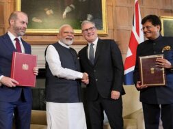 भारत-ब्रिटेन के बीच मुक्त व्यापार समझौता