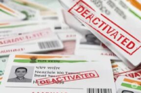 मृतकों के आधार निष्क्रिय किए जा रहे