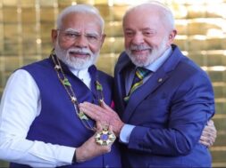राष्ट्रपति लूला व पीएम मोदी