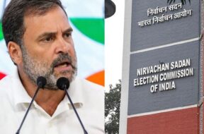 राहुल गांधी का ईसी पर प्रहार