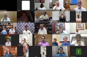 विपक्षी गठबंधन की आॉनलाइन बैठक