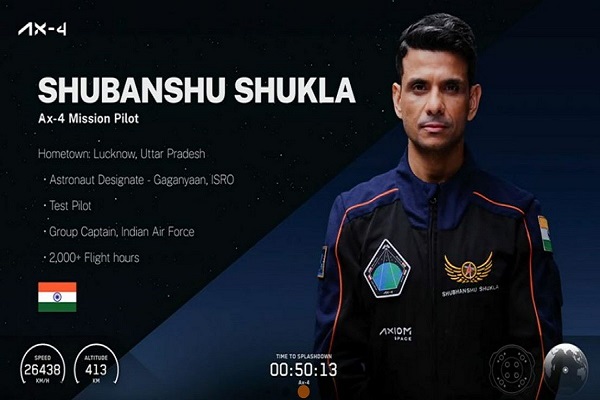 केंद्रीय मंत्रिमंडल ने ISS से ग्रुप कैप्टन शुभांशु शुक्ला की वापसी पर किया अभिनंदन, ISRO की टीम को दी बधाई