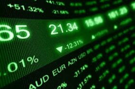 शेयर बाजार में बढ़त