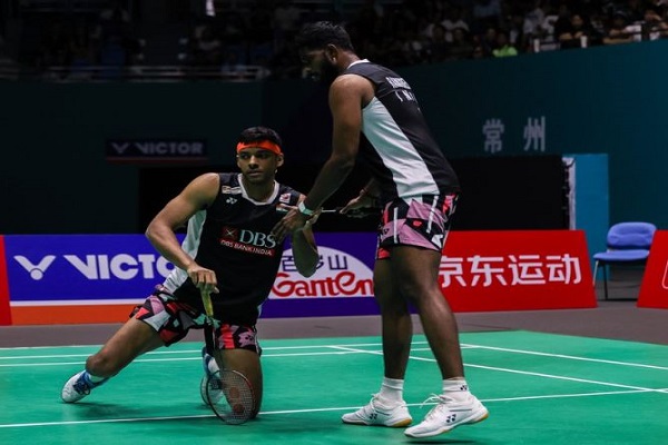 चाइना ओपन : सात्विक-चिराग की जोड़ी सेमीफाइनल में हारी, भारतीय अभियान समाप्त