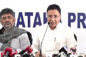 सुरजेवाला और डीके शिवकुमार