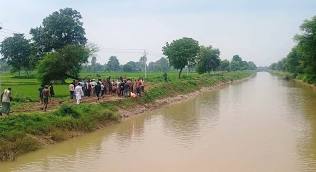यूपी के बांदा में पति से तंग परेशान महिला का आत्मघाती कदम, तीन बच्चों संग नहर में कूदी मां समेत चारों की मौत